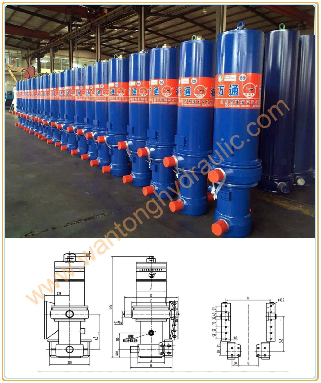 Different Kinds of FC Type Hydraulic Cylinders for Tipping System
