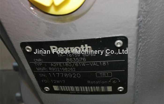 Hydraulic Pump A2fe160 Motor Reconditioned From China