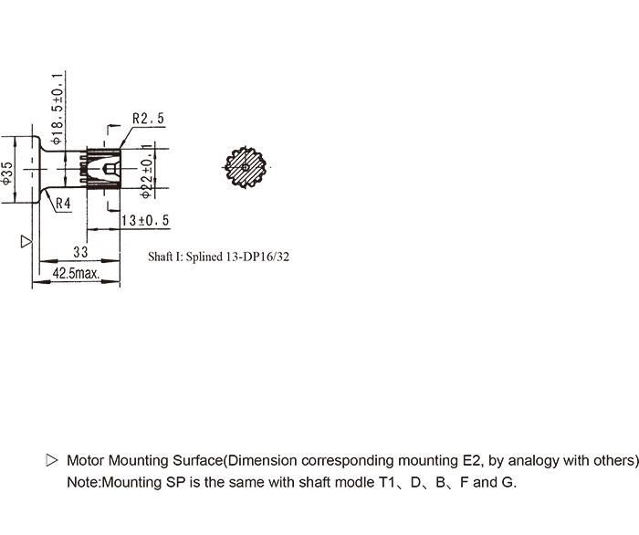 Quality and Cheap Hanjiubms315 Oms315 Low Noise Low Leakage High Torque, Cycloid Hydraulic Oil Motor