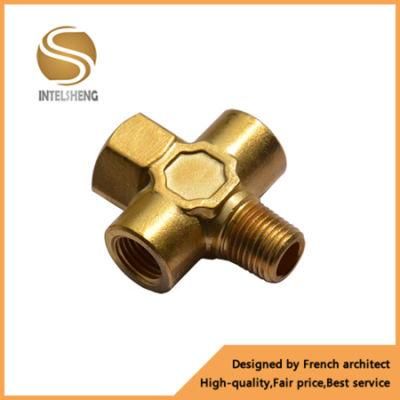 4 Way Brass Cross Fitting