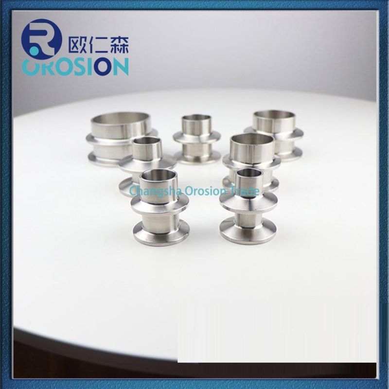 Factory Outlet Sanitary Stainless Steel Pipe Fitting Ferrule Connector