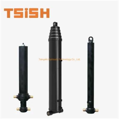 5 Stage Telescopic Hydraulic Cylinder for Dump Truck and Tipper Trailer