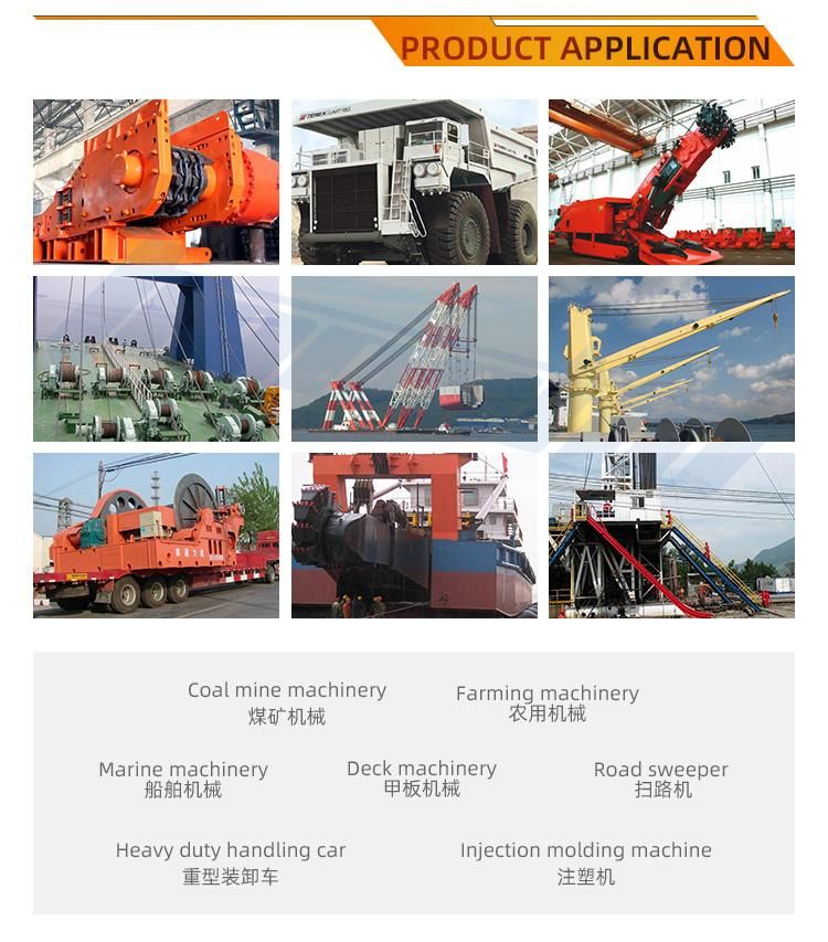 GS Radial Piston Type Low Speed Large Torque Staffa Hydraulic Motor Tianshu for Coal Mine Machinery/Mining Machinery/Marine Machinery/Construction Machinery