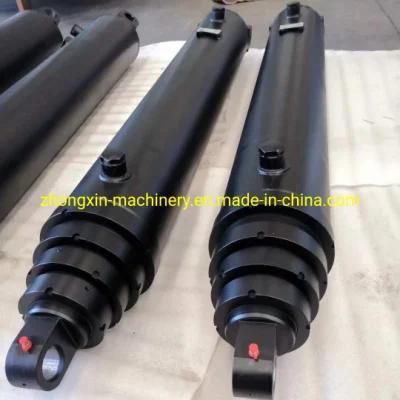 Single Acting Hydraulic Telescopic Sleeve Cylinder for Dump Truck