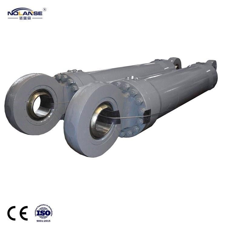 Double Rod Multi Stage Loader Customized Hydraulic Oil Cylinder Manufacturer