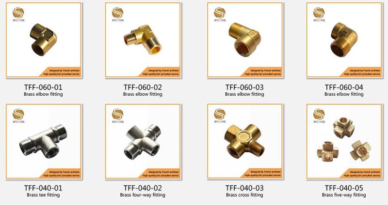 4 Way Brass Cross Fitting