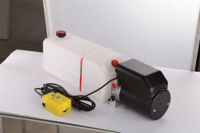 12 Volt Hydraulic Power Unit Double Acting Plastic Tank