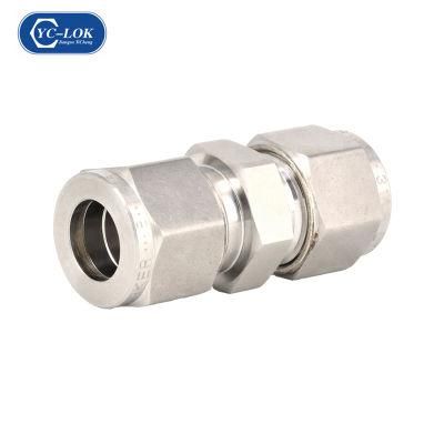 Swagelok Customized Double Ferrules Straight Hydraulic Tube Fittings