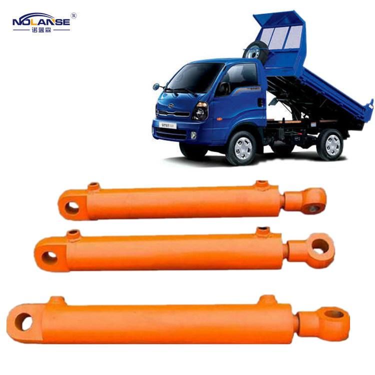 Tilt Trailer 5~15 Ton Hydraulic Hoist Cylinder for Dump Truck Double Acting Telescopic Hydraulic Cylinder for Press Machine