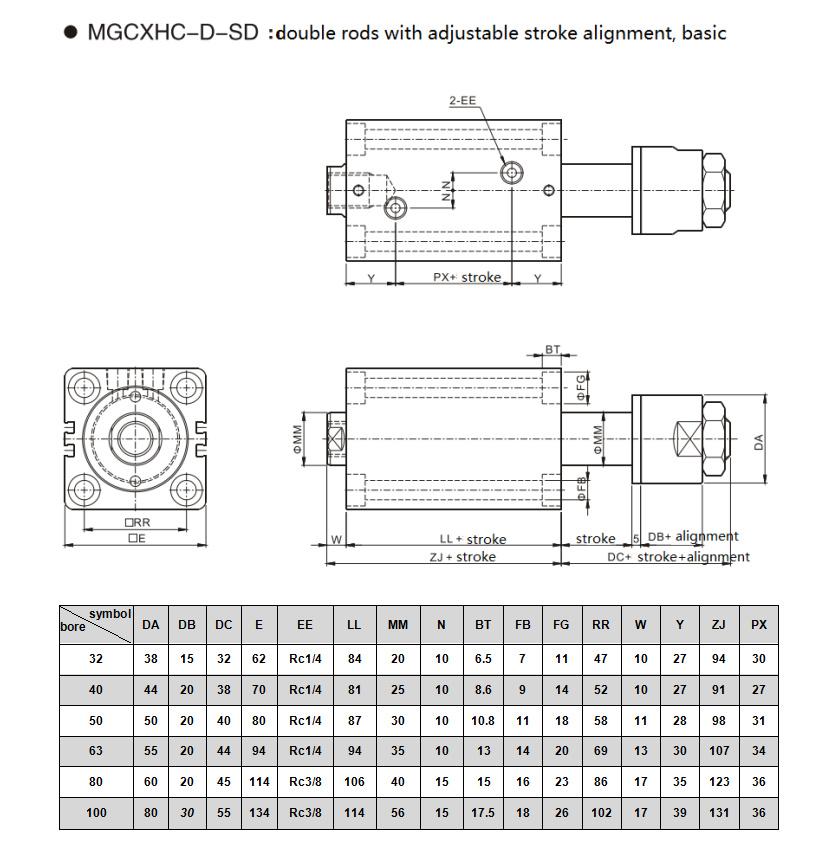 Jufan Inductive Compact Cylinder -Mgcxhc