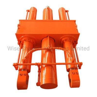 Double Acting Hydraulic Combined Cylinders for Garbage Station