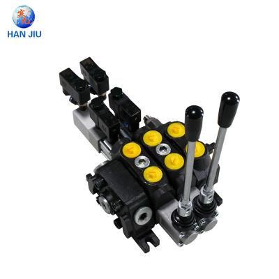 Earth Moving Machinery Agricultural Valve Dcv140 The Electro-Hydraulic Control