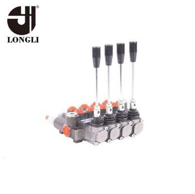 4P40 one Spool Hydraulic Monoblock Directional Control Valve