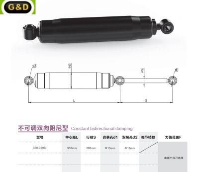 Low Price Iron Material 60mm Diameter Hydraulic Resistance Damper Manufacturer