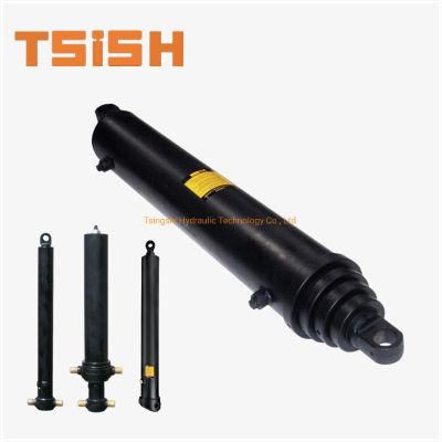 Single Acting Hydraulic Telescopic Cylinder for Lifting Dump Truck Trailer