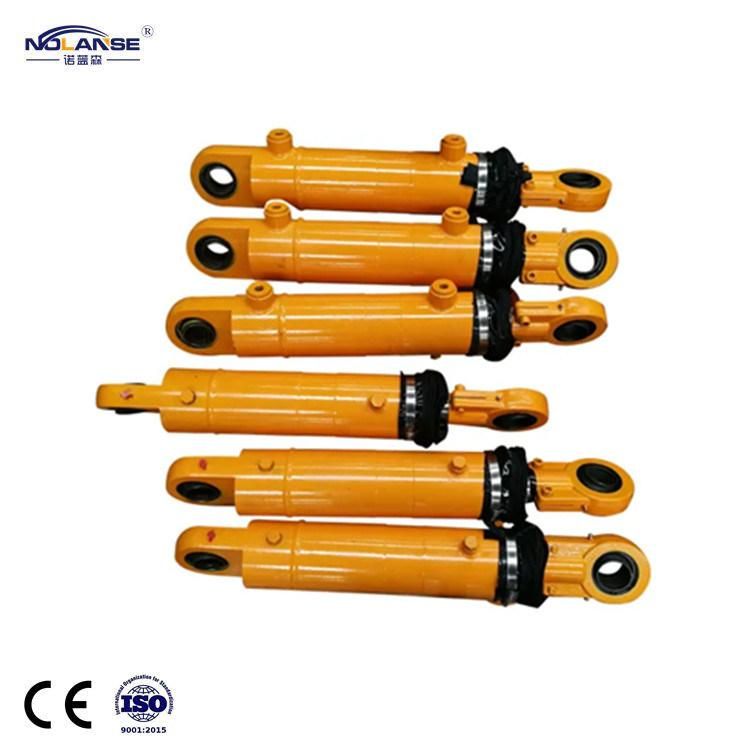 Free Custom 3000 mm Stroke Two Stage Telescopic Hydraulic Cylinder for Garbage Compactor