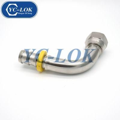 Stainless Steel Carbon Steel Elbow Hydraulic Hose Fittings