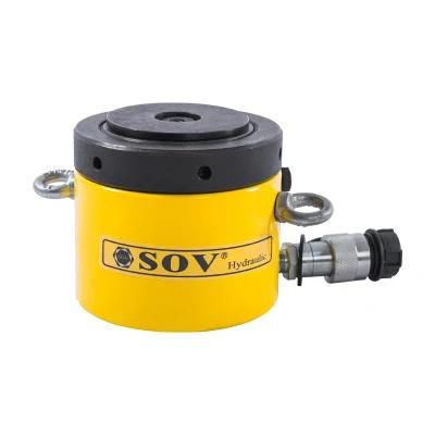Cll Series 50 Tons Sroke 200mm Single Acting High Tonnage Lock Nut Hydraulic Cylinder