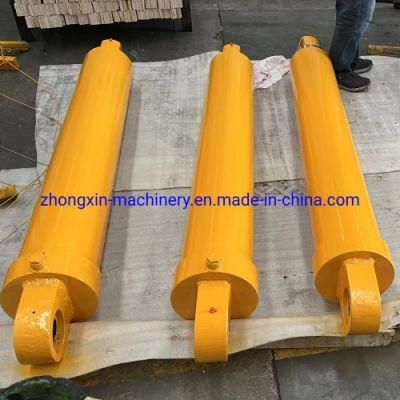 60t Tipping Unloading Platform Telescopic Hydraulic Cylinder