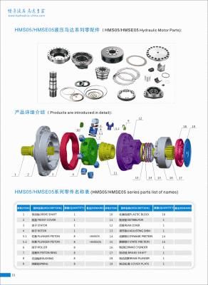 Poclain Ms05 Mse05 Piston Motor Spare Parts