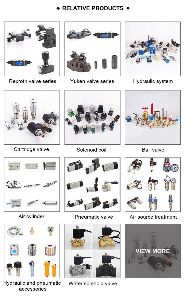 MRA02 Yuken type hydraulic solenoid throttle adjustable pressure relief valve