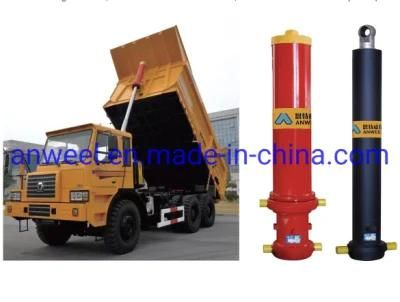 Anweel Brand Telescopic Hydraulic Oil Cylinder Used for Dump Truck