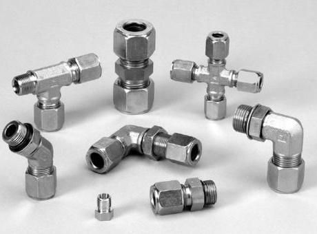 One-Piece Parker Pipe Fittings Crimping Hydraulic Hose Ends Fittings