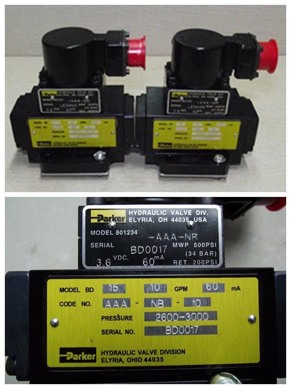 Parker Bd Series Servo Valve - Spot Special Offer