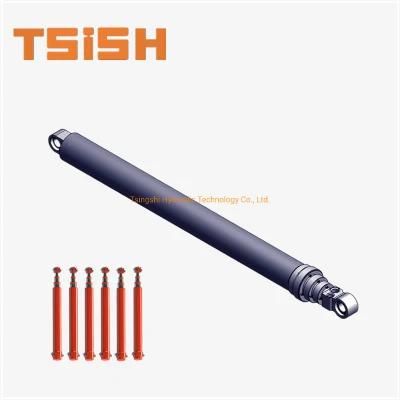 Us Market Garbage Compactor Hydraulic Cylinder Multi Stage Telescopic Kind