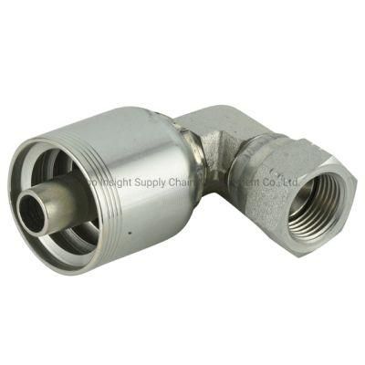 Hydraulic One-Piece Non-Skive Jic Fitting