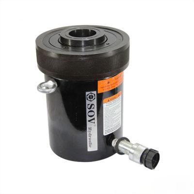 Single Acting Aluminum Hollow Plunger Hydraulic Cylinder