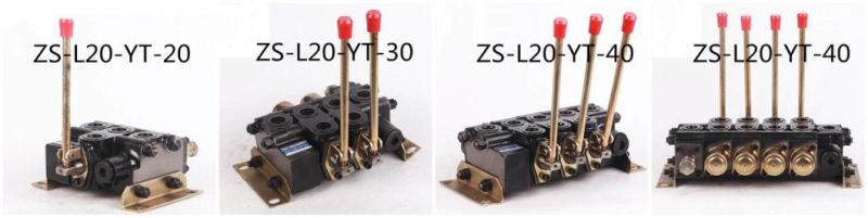 ZS-L20-YT-10 Hydraulic pilot manual control differential pressure directional valve