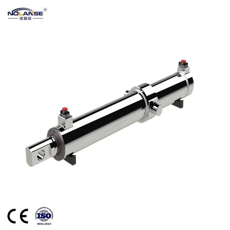 Hydraulic Cylinder for Trailer Long Stroke Chrome Rod Band Saw Rotary Drilling Rig Tractor Loader Hydraulic Cylinder