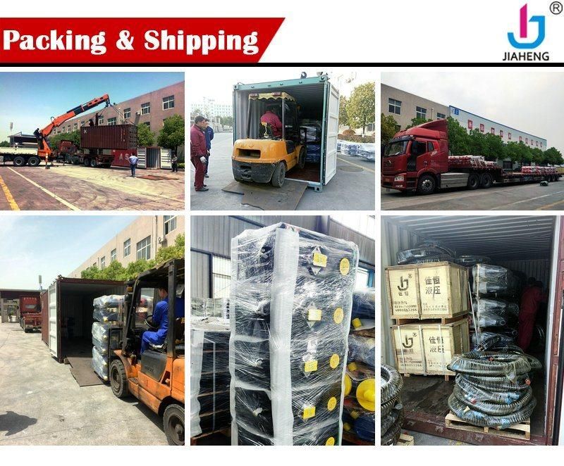 Jiaheng brand Double Acting  Telescopic Hydraulic Cylinder Three / Four / Five Stages for tipper truck