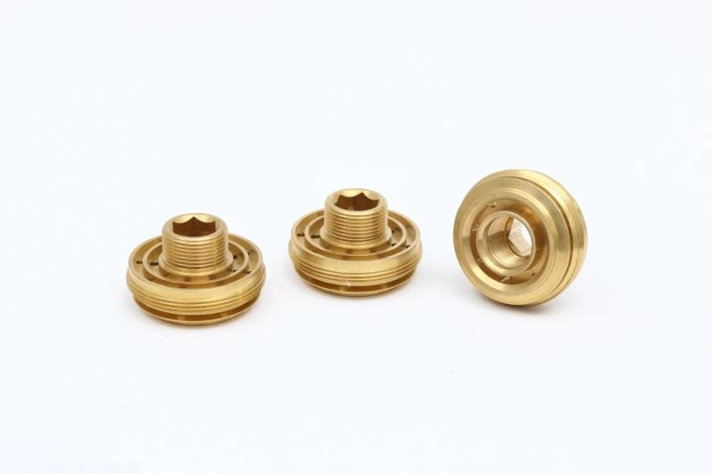 Manufacturer OEM Custom Brass CNC Turning Drawing Parts Screw