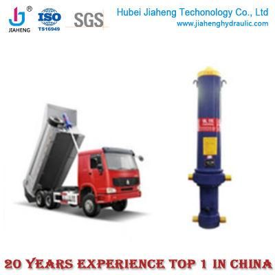 4 Stage Jiaheng Brand Front End Telescopic Hydraulic Cylinder for Dump Truck