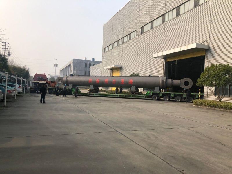 Weight 200t Largest Double Acting Hydraulic Cylinder for 130m Pile Frame Driving Barge