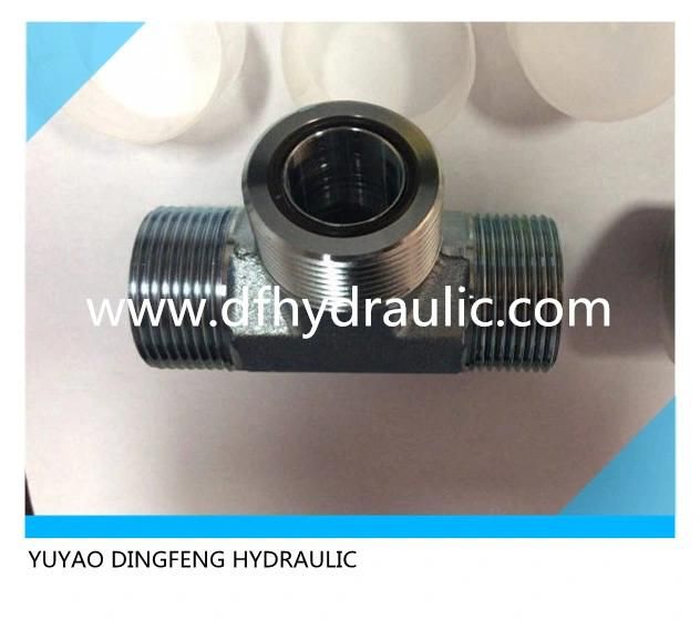 T and Elbow Hydraulic Hose Adapter Fitting