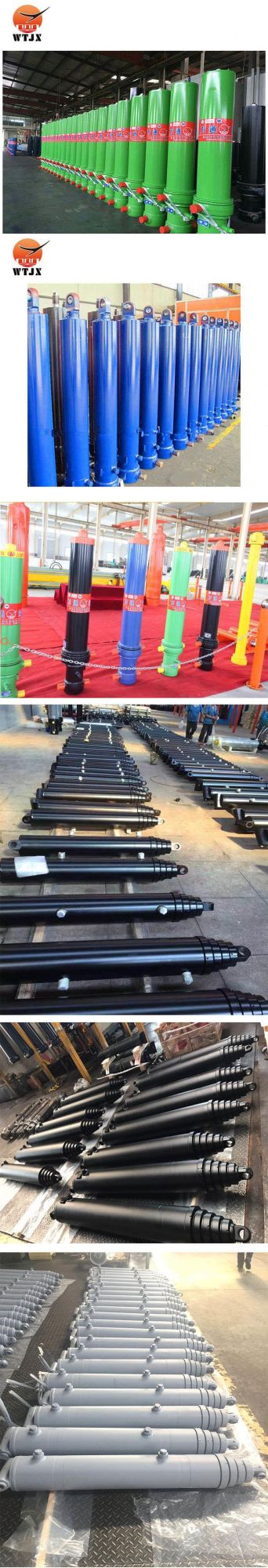 1/2/3/4/5 Stages Hot Sale Telescopic Hydraulic Cylinder for Tipper Trailer