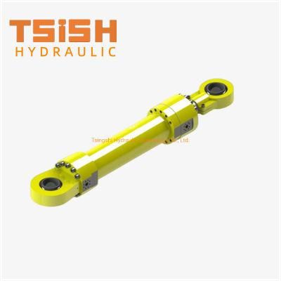 Welded Double Action Hydraulic Lift Cylinder with 12V Motor Pump