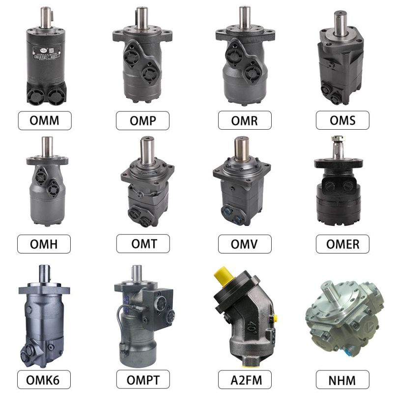 Hydraulic Motor Omp OMR 36/50/80/100/125/160/200/250/315/375cc & Danfoss Orbital Hydraulic Motor