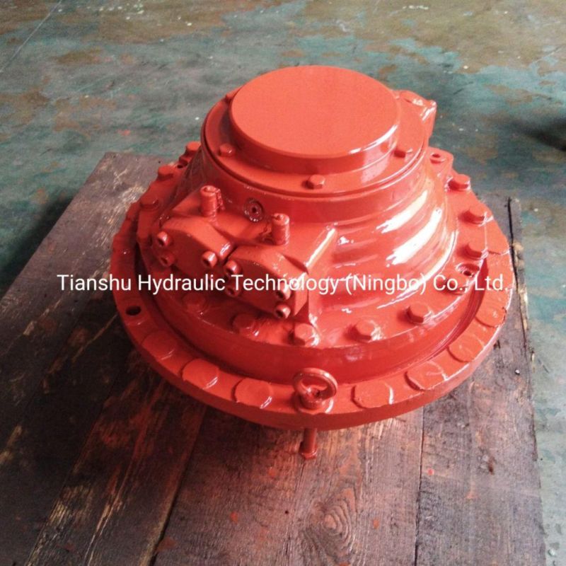 Tianshu Produce Low Speed High Torque Hagglunds Motor Drive Ca Series with Hydraulic Valve, Speed Reducer, Brake