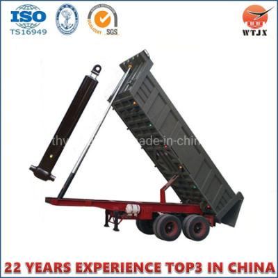 High Quality Hyva Type Telescopic Hydraulic Cylinder for Dump Trailer on Sale