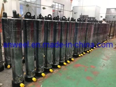 Single Acting Telescopic Cylinder Hydraulic Cylinder for Dumper Truck