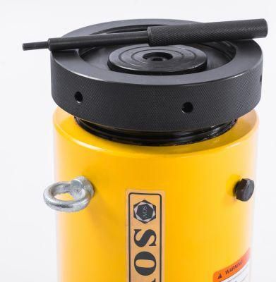 Cll Series 100 Tons Sroke 50mm Single Acting High Tonnage Lock Nut Hydraulic Cylinder