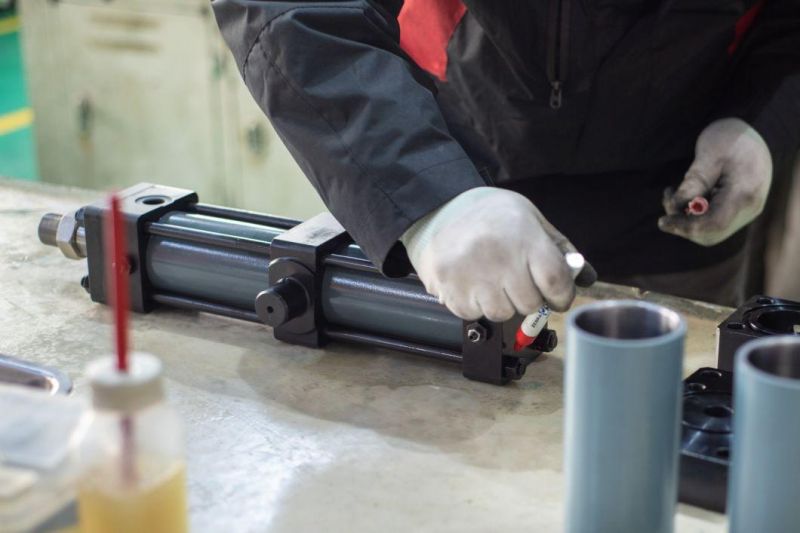Jufan Standard Swivel and Clamp Hydraulic Cylinders-Nos2-Mf