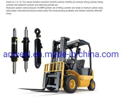 China Manufacturer Anweel Brand Telescopic Hydraulic Cylinder for Dump Truck/Trailer