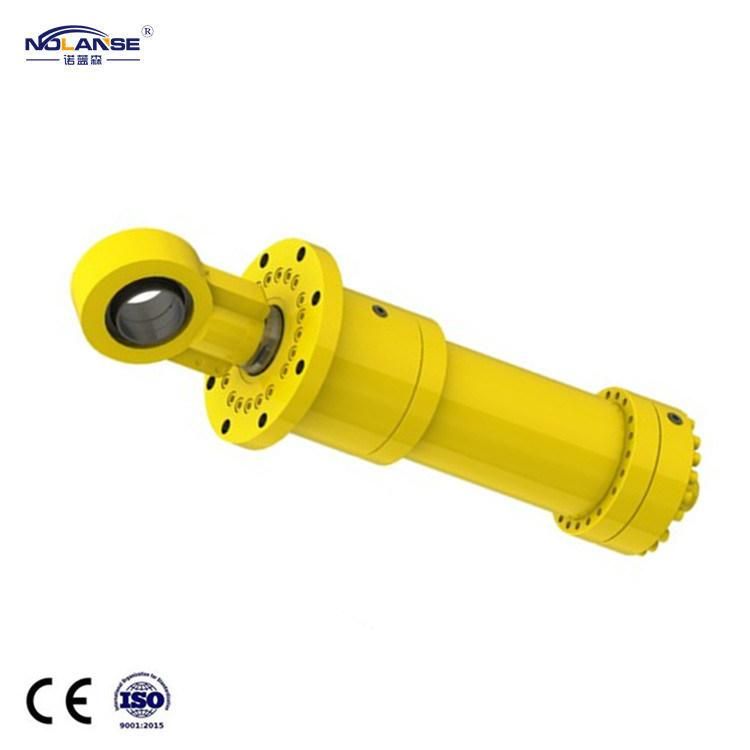 Telescoping Large Modified Car Lifting Tumble Bucket Small Bore Long Stroke Hydraulic Cylinder
