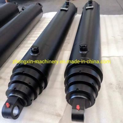 Parker Type Four Stage Hydraulic Cylinder for Dump Trailer