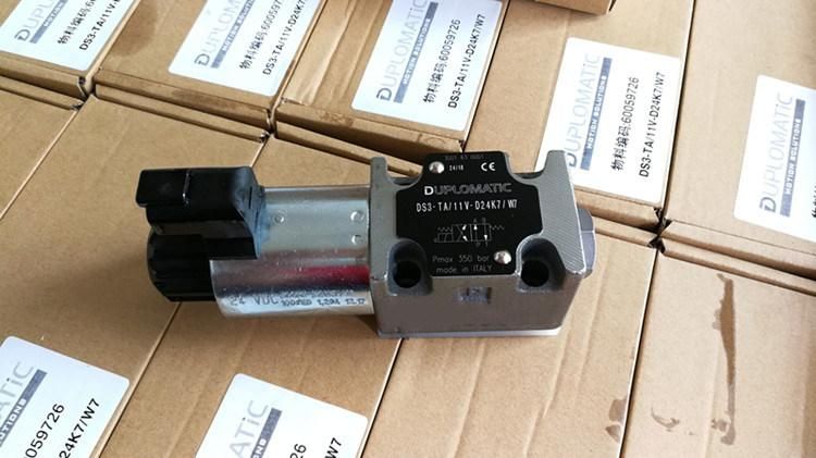 Sany Pump Solenoid Valve Ds3-Ta/11V-D24K7 Tb Sb1 Rsa1 Withdraw Piston 10 SA2 23